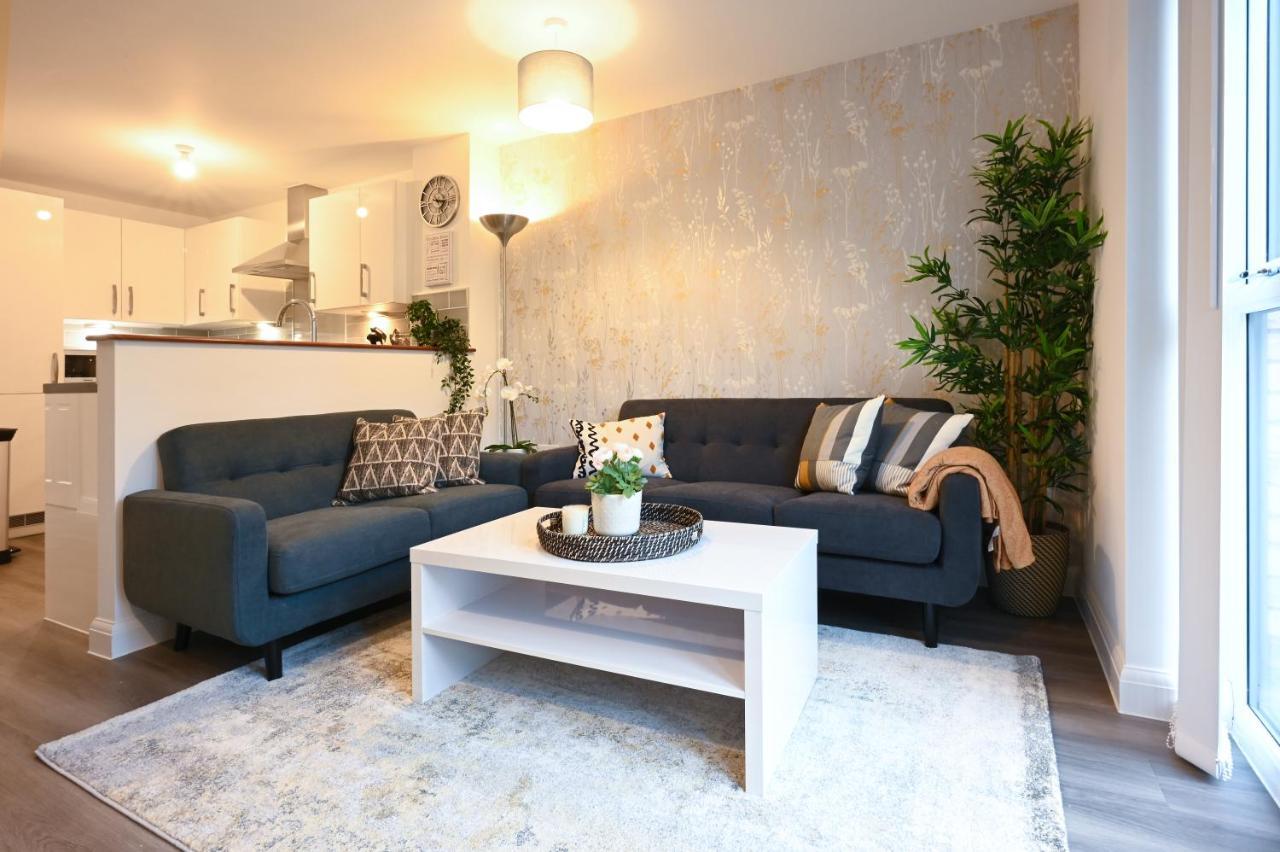 Ferienwohnung Luxury 4 Bed House With Gated Parking In The Heart Of Birmingham! Exterior foto